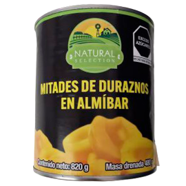 Duraznos en almíbar